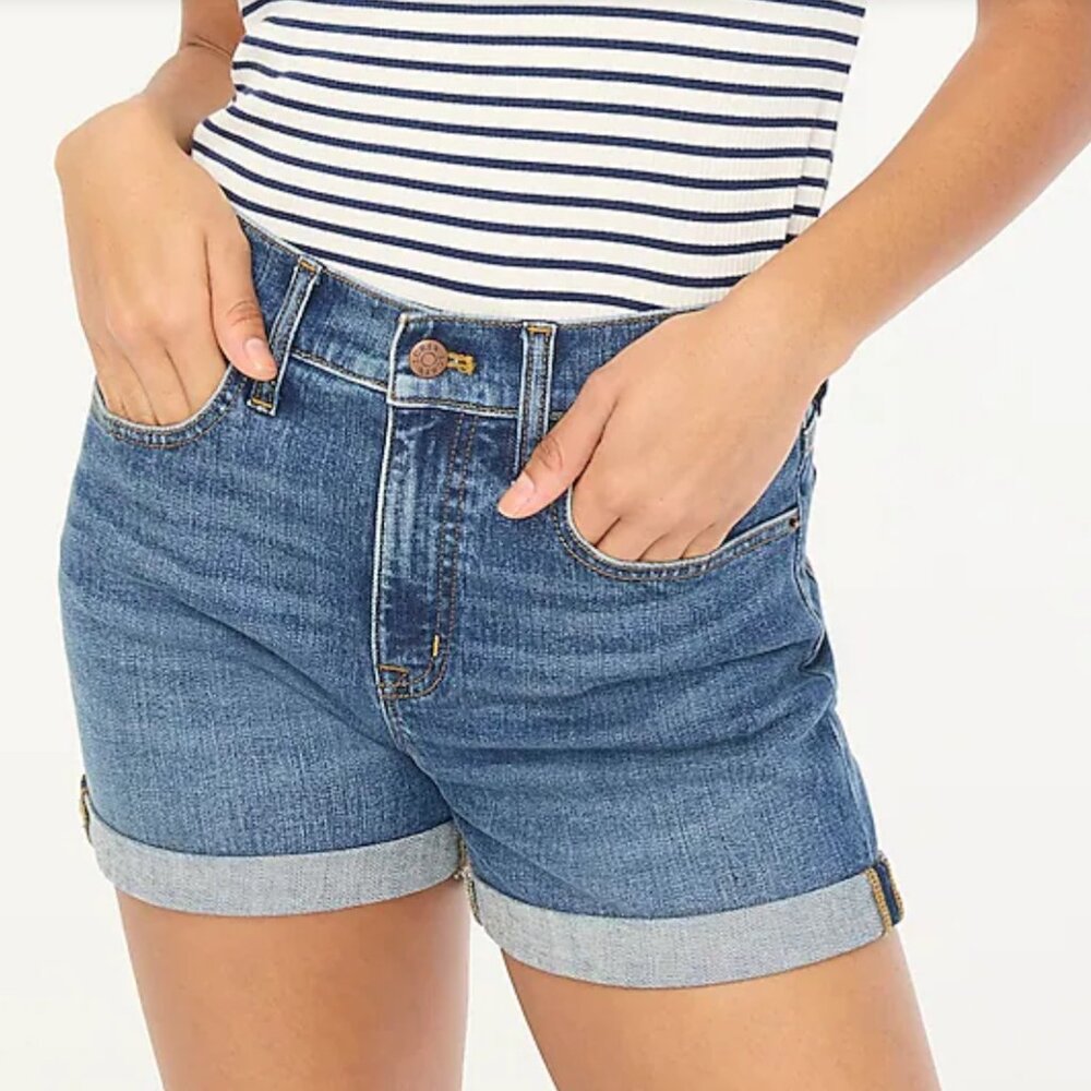 NWT J. Crew Classic Denim Short